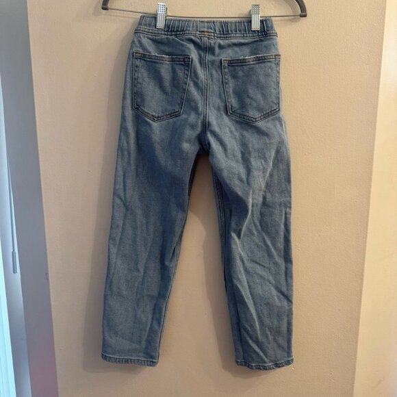 Abercrombie Kids Youth Boys Relaxed Pull On Taper Denim Jogger Size 7/8 Long - Picture 3 of 4